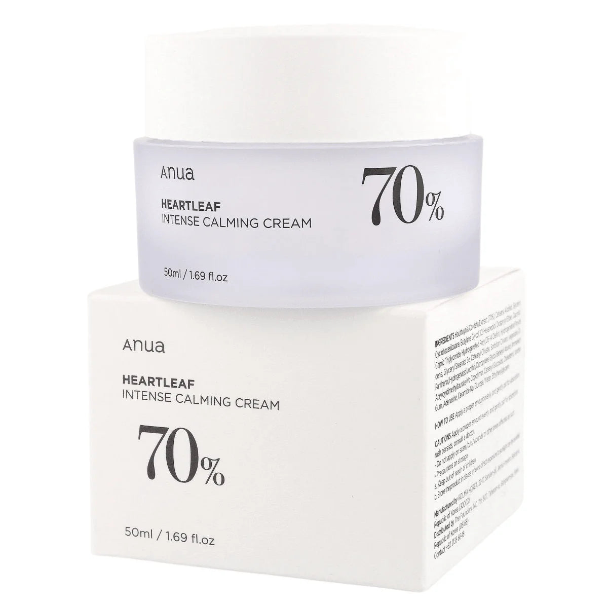 Heartleaf 70% Intense Calming Cream 50ml
