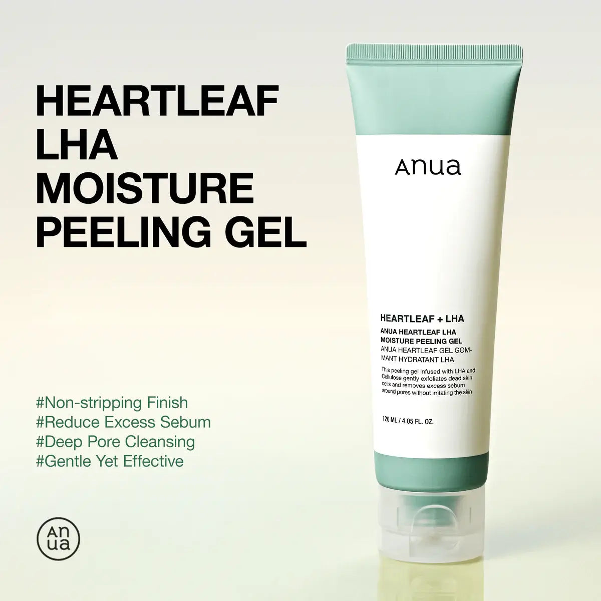 Heartleaf LHA Moisture Peeling Gel 120 ml