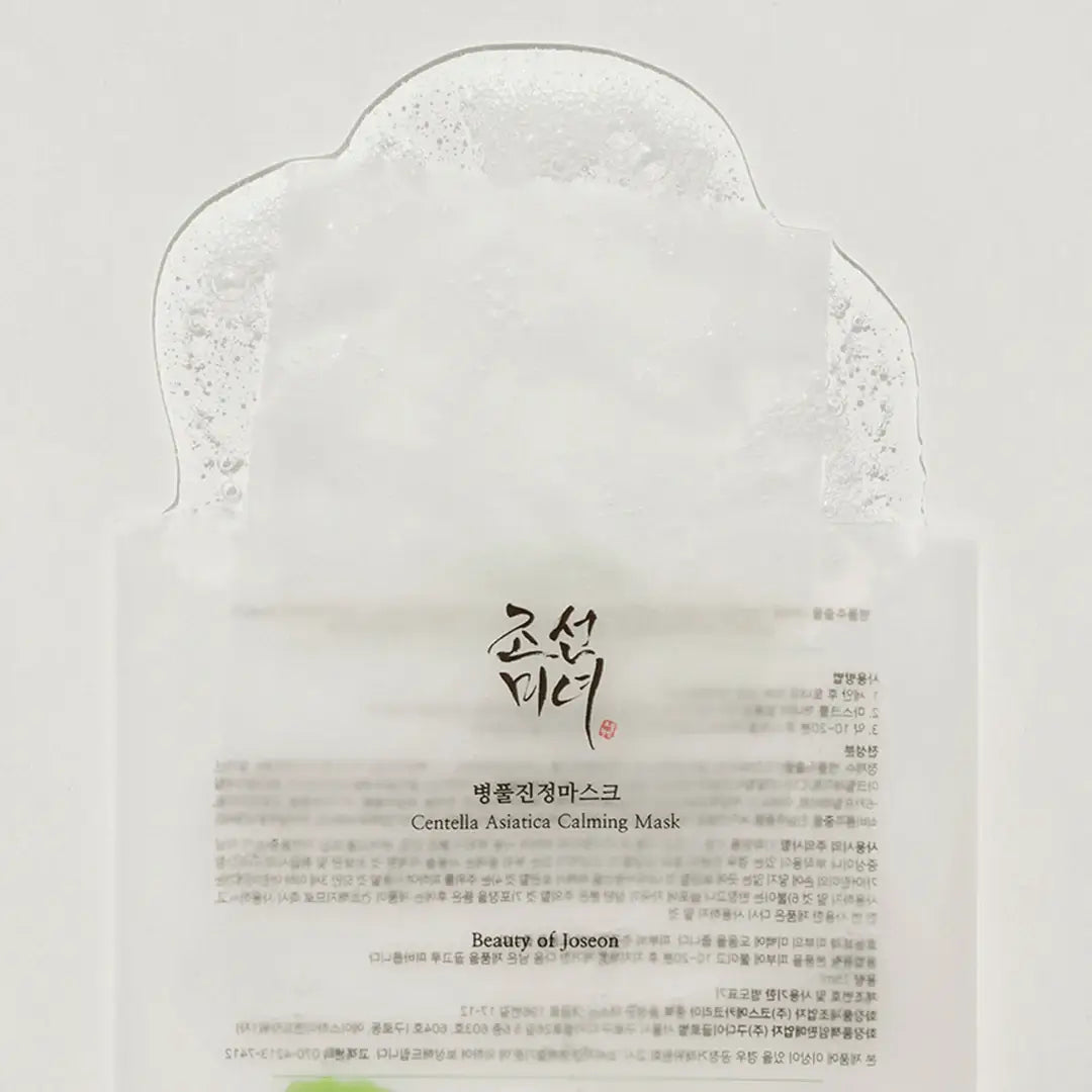 Beauty of Joseon Centella Asiatica Calming Mask – Beroligende sheet-maske med centella asiatica, der reducerer rødme og fugter huden.