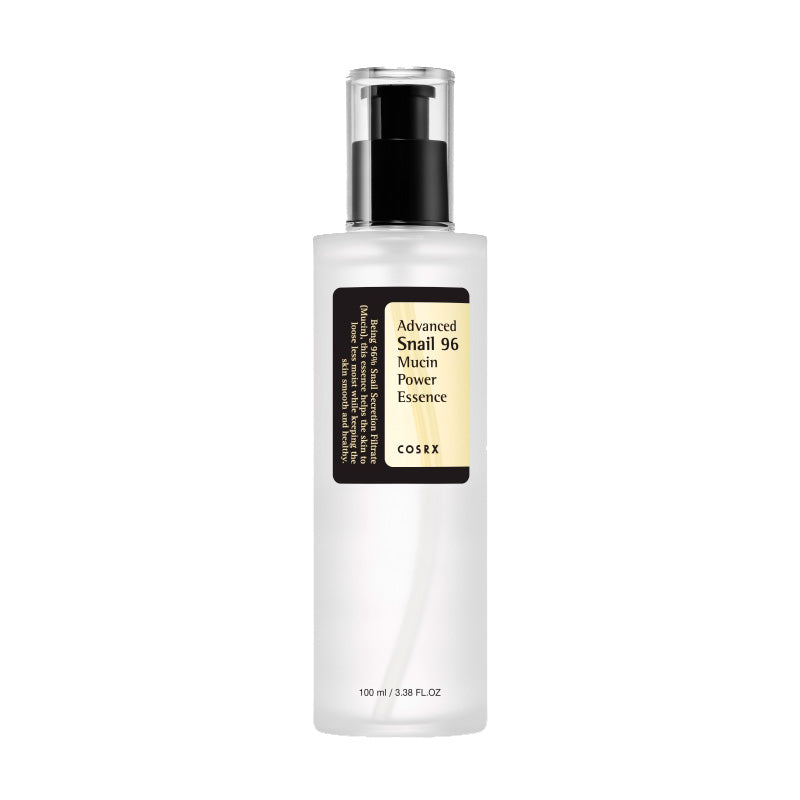 COSRX Advanced Snail 96 Mucin Power Essence på en hvid baggrund