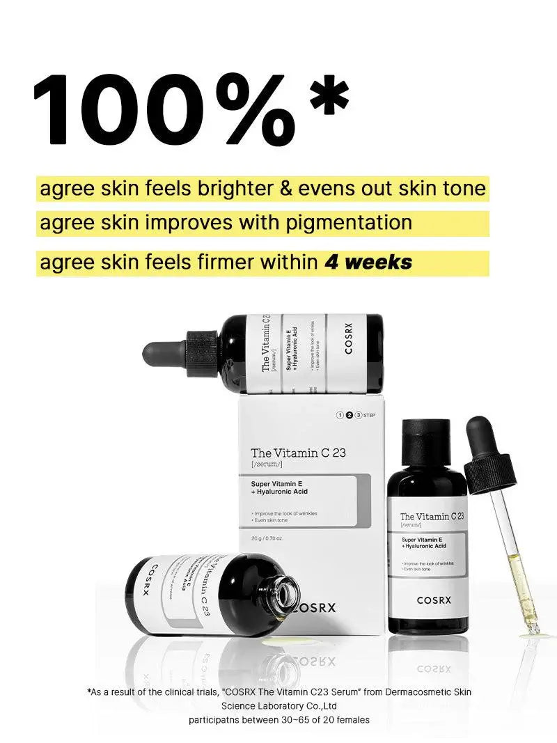COSRX The Vitamin C 23 Serum – Højt koncentreret C-vitaminserum, der lysner huden og reducerer pigmentering. 20 ml