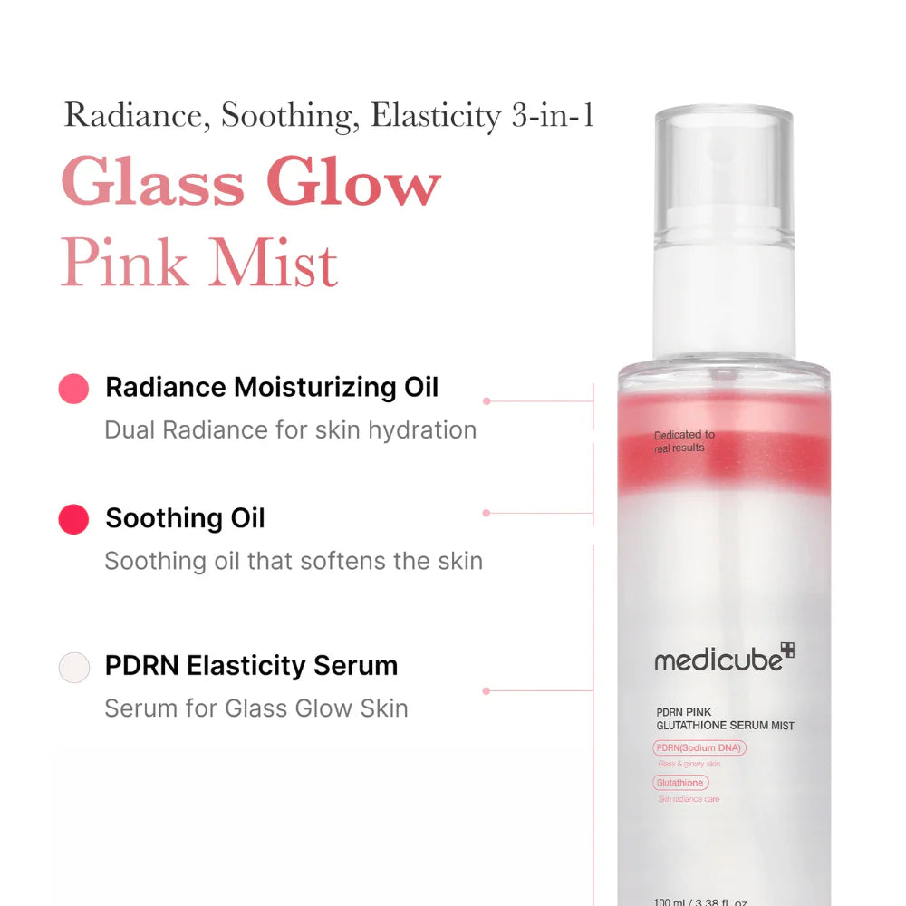 PDRN Pink Glutathione Serum Mist