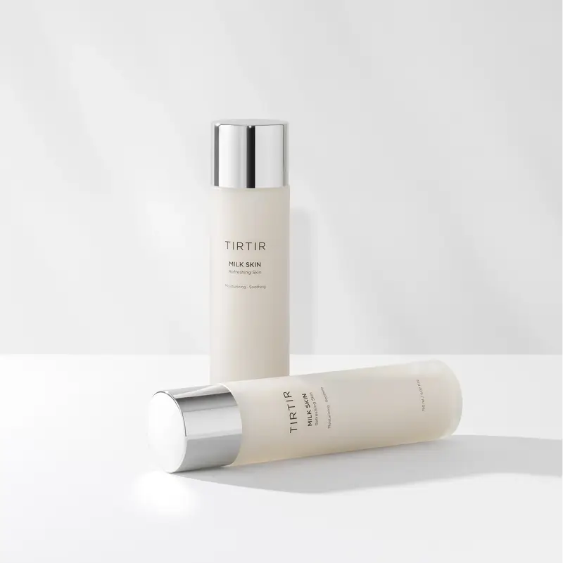 Tirtir Milk Toner – Fugtgivende og nærende toner med en let mælkeagtig tekstur, der giver en blød og strålende hud. 150 ml.