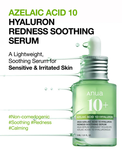 anua azelaic acid 10 hyaluron product photo info