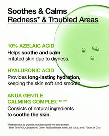anua azelaic acid 10 hyaluron product photo info
