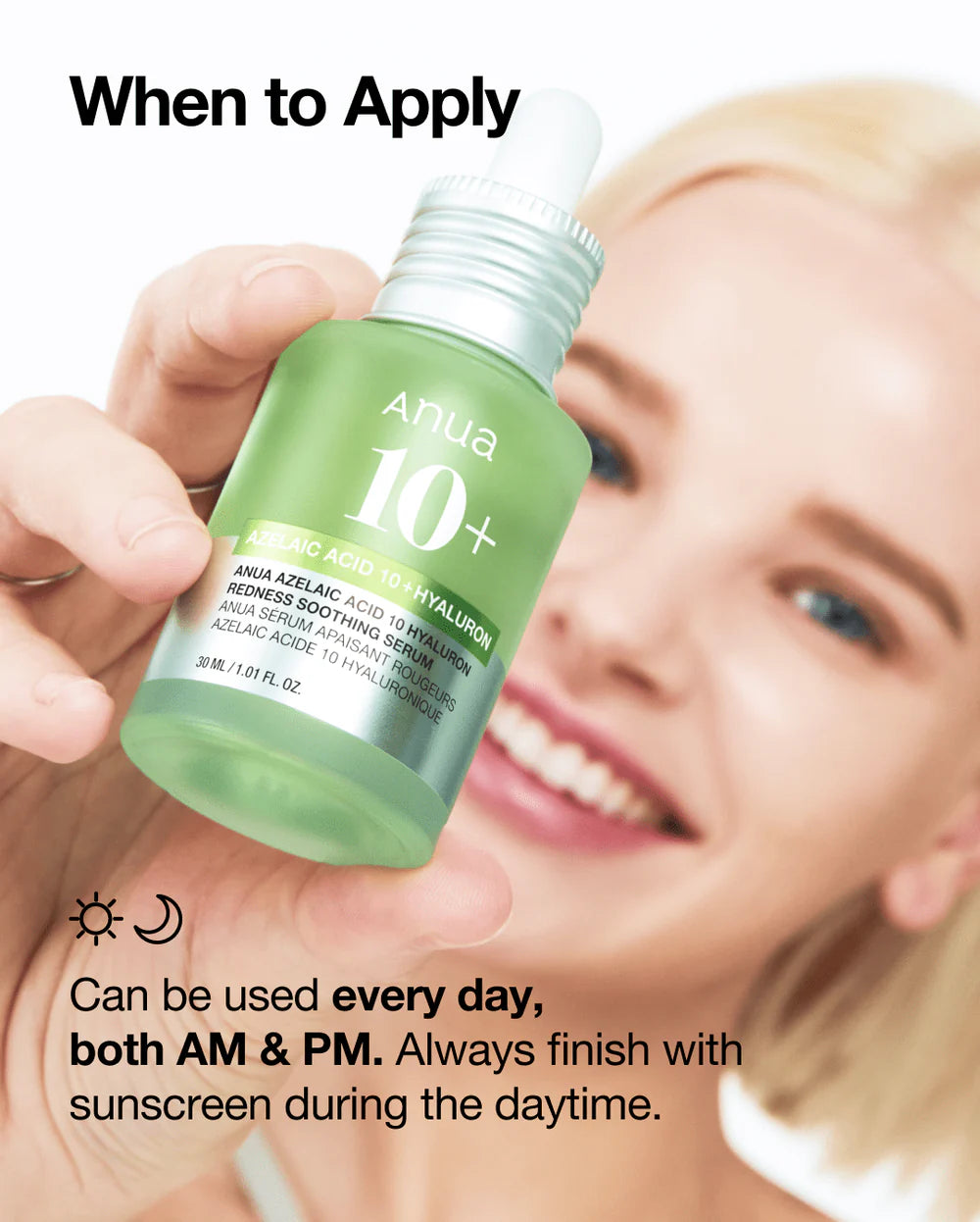 anua azelaic acid 10 hyaluron product photo info