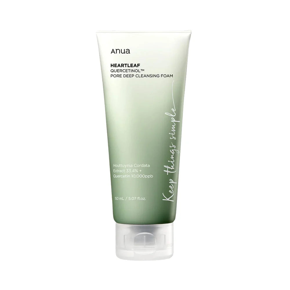 Anua – Heartleaf Quercetinol Pore Deep Cleansing Foam 150ml
