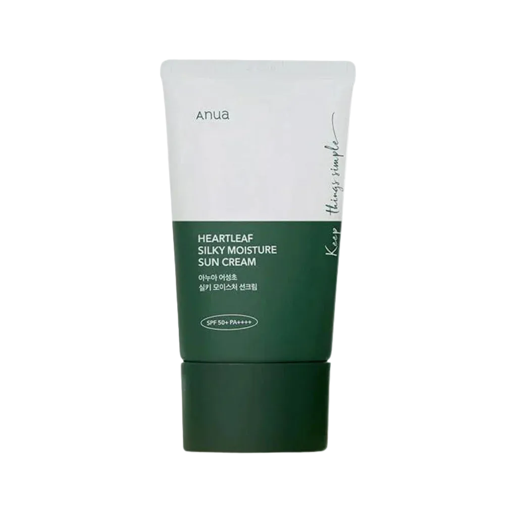 Anua - Heartleaf Silky Moisture Sun Cream SPF50+ PA++++