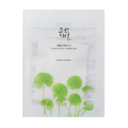 Beauty of Joseon Centella Asiatica Calming Mask – Beroligende sheet-maske med centella asiatica, der reducerer rødme og fugter huden