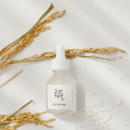 Beauty of Joseon Glow Deep Serum Rice Alpha Arbutin bag en pæn baggrund 
