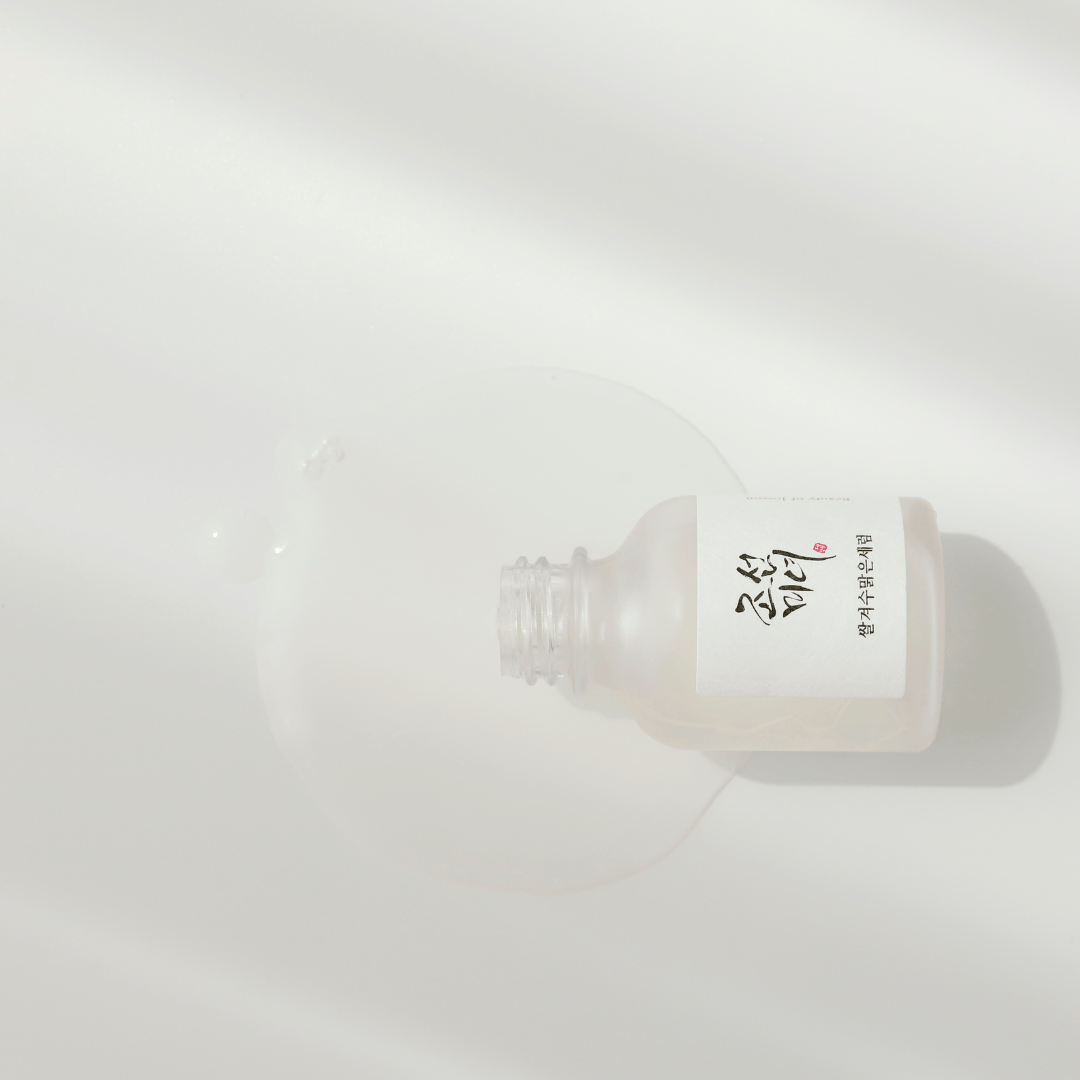 Beauty of Joseon Glow Deep Serum Rice Alpha Arbutin. Produktet flyder ud