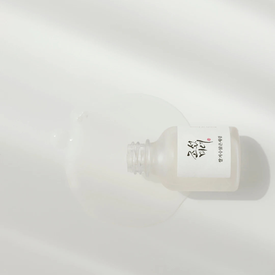 Beauty of Joseon Glow Deep Serum Rice Alpha Arbutin. Produktet flyder ud