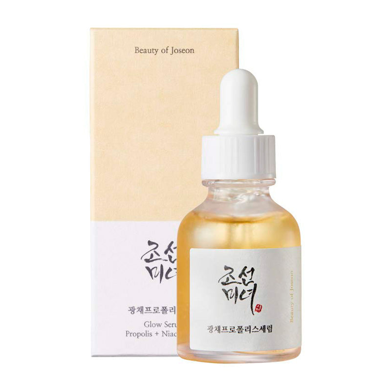 billede af Beauty of Joseon Glow Serum Propolis Niacinamide ved siden af sin boks