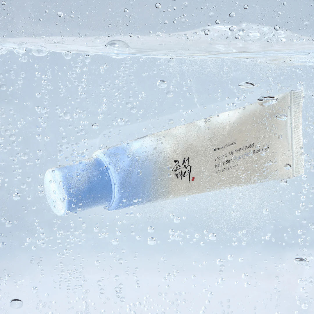 Beauty of Joseon – Relief Sun Aqua-Fresh: Rice + B5 SPF50+ PA++++ under vand