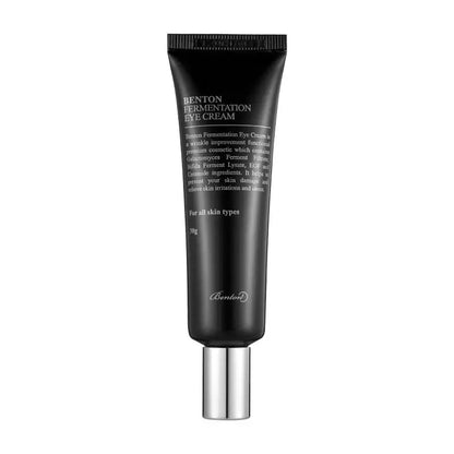 Benton Fermentation Eye Cream – Nærende øjencreme med fermenterede ingredienser, der reducerer fine linjer og forbedrer hudens elasticitet. 30 g.