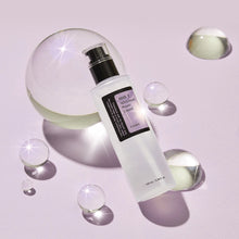  COSRX AHA 7 Whitehead Power Liquid med lilla bagrund 