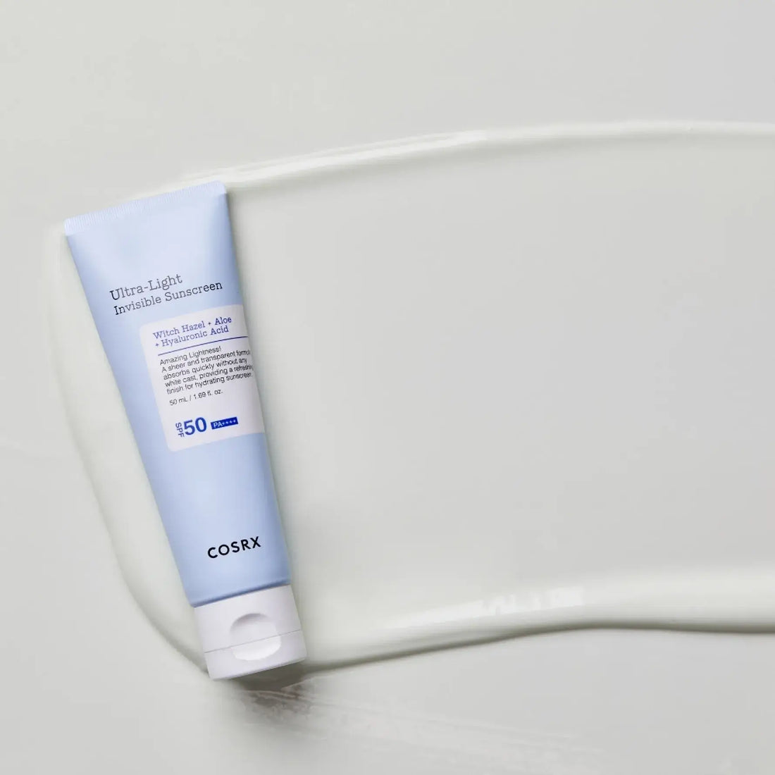 cosrx ultra light invisible sunscreen koreansk hudpleje 3