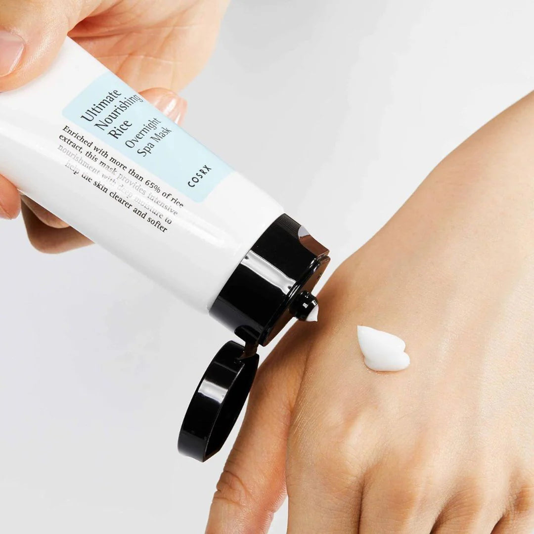 COSRX
Ultimate Nourishing Rice Overnight Mask i brug