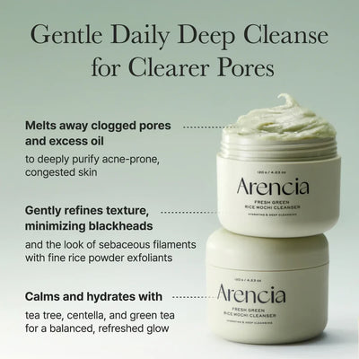 Fresh Green Rice Mochi Cleanser produkt information