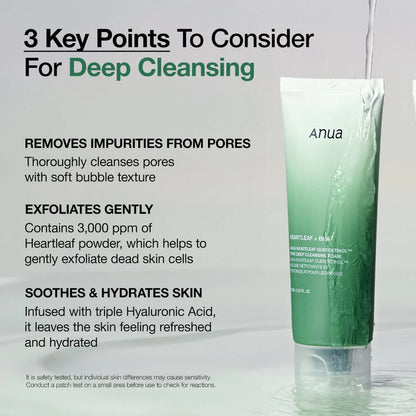Heartleaf Quercetinol Pore Deep Cleansing Foam 150 ml