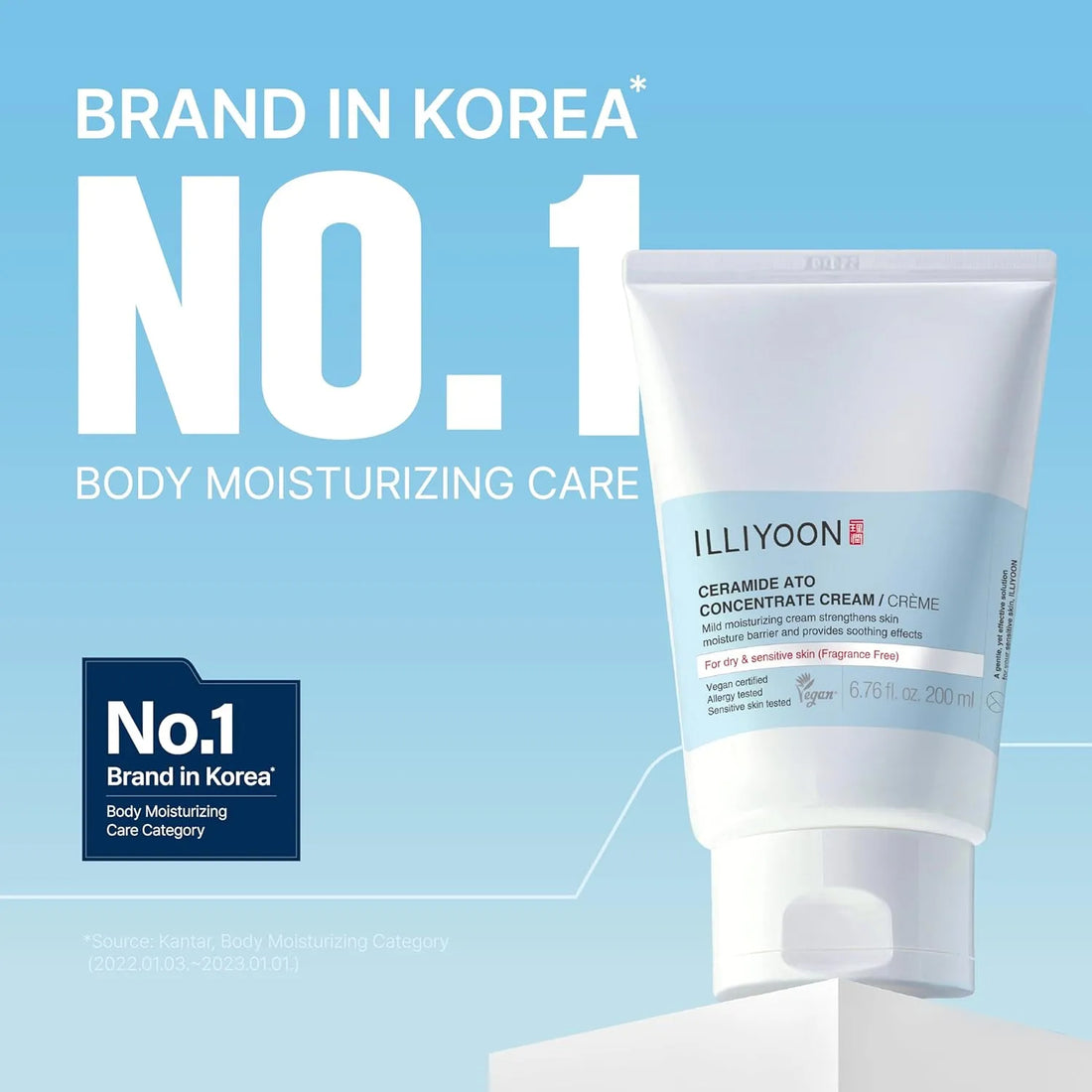 Illiyoon - Ceramide Ato Concentrate Cream produkt information