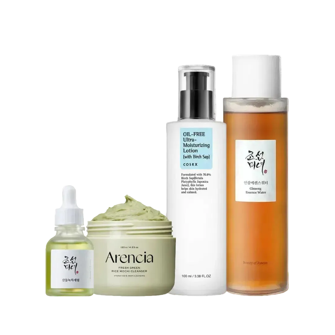 4 steps pakke mod akne