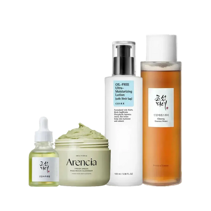 4 steps pakke mod akne