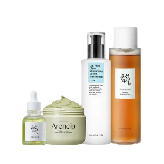 4 steps pakke mod akne