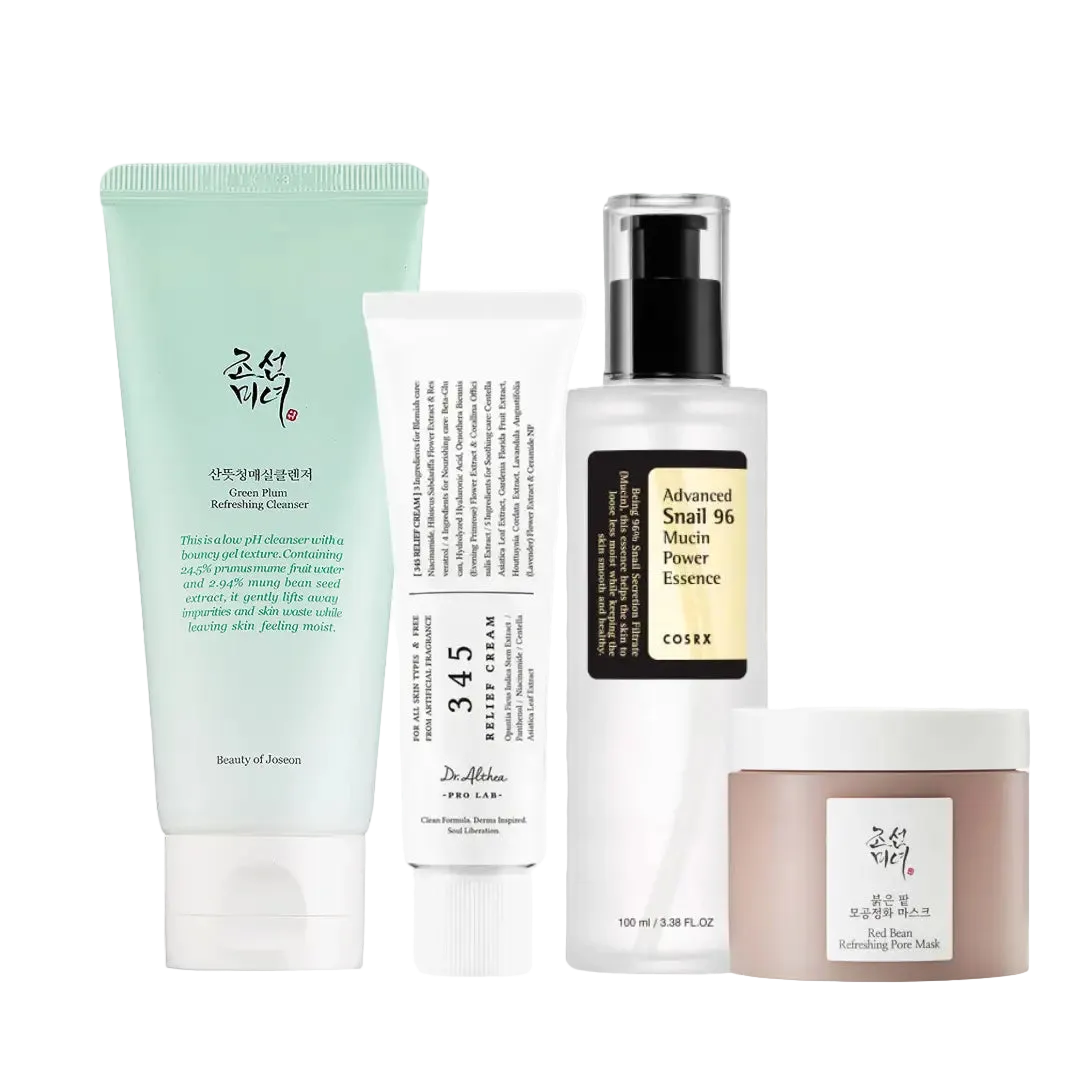 Basis pakke 4 steps tør vinterhud