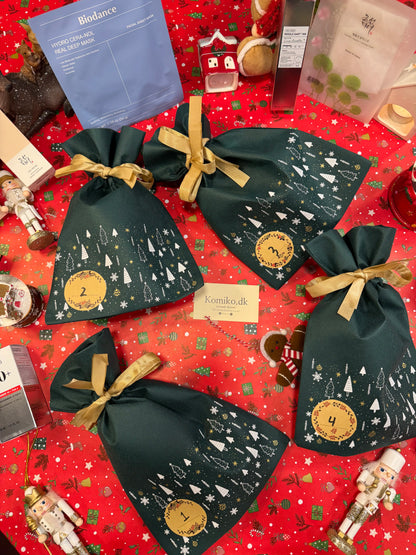 Adventskalender 2025 fra Komiko – Luksus K-Beauty til julen