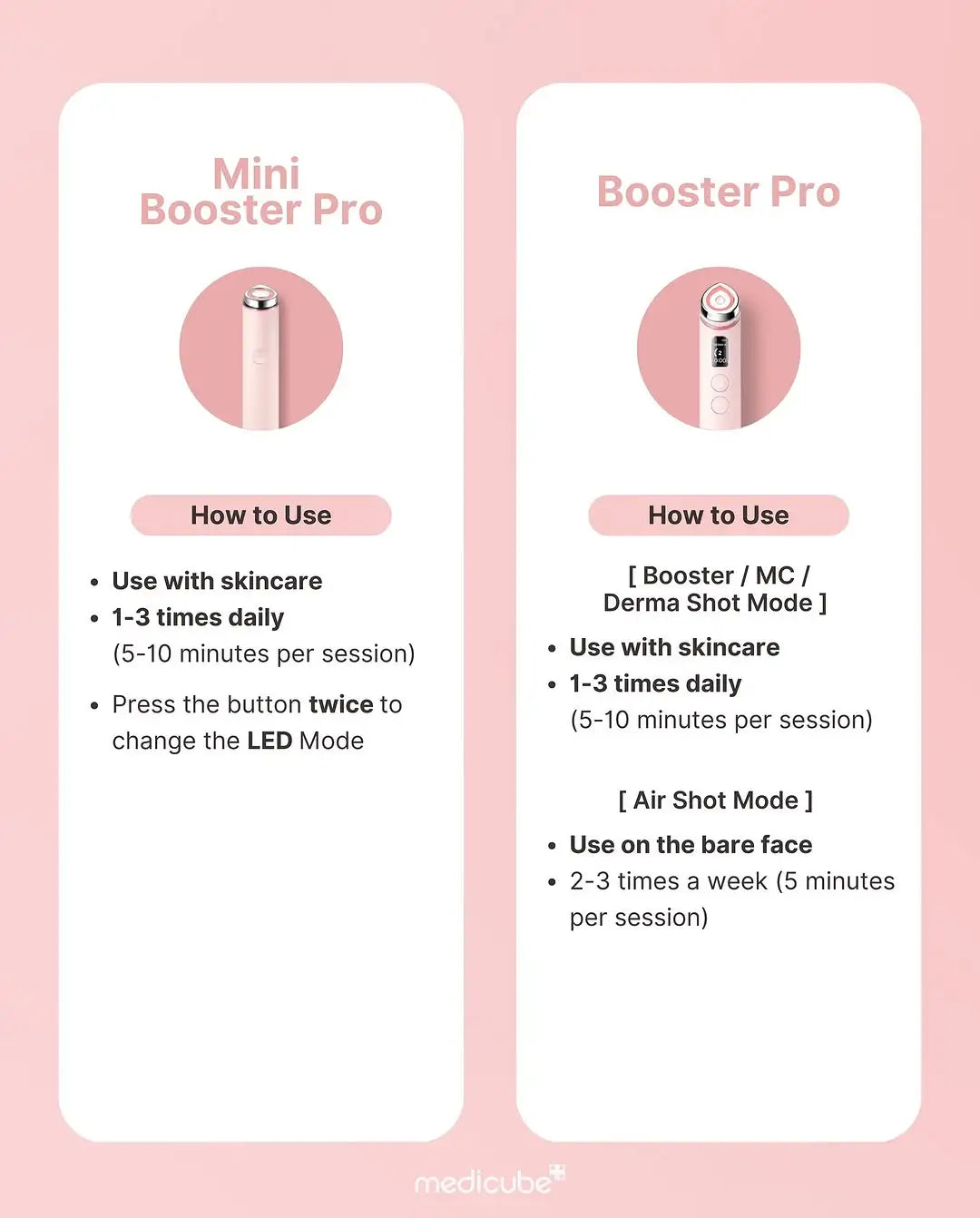 hvordan bruger man age r mini booster