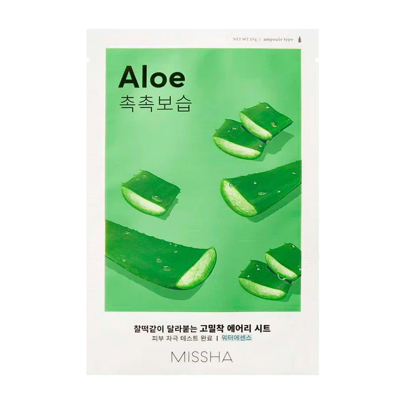 maske fra Missha. Aloevera 