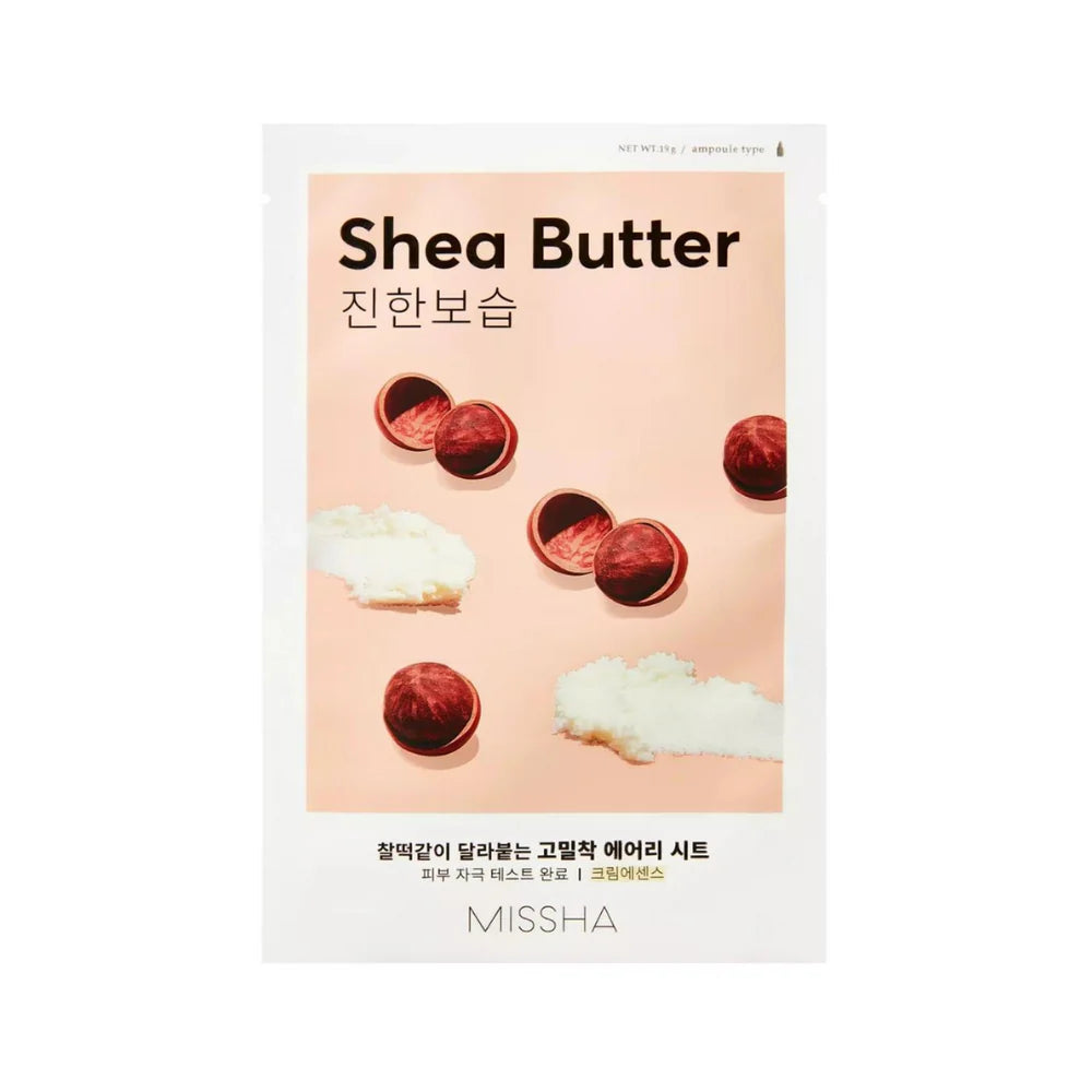 Missha – Airy Fit Sheet Mask Shea Butter produkt billede