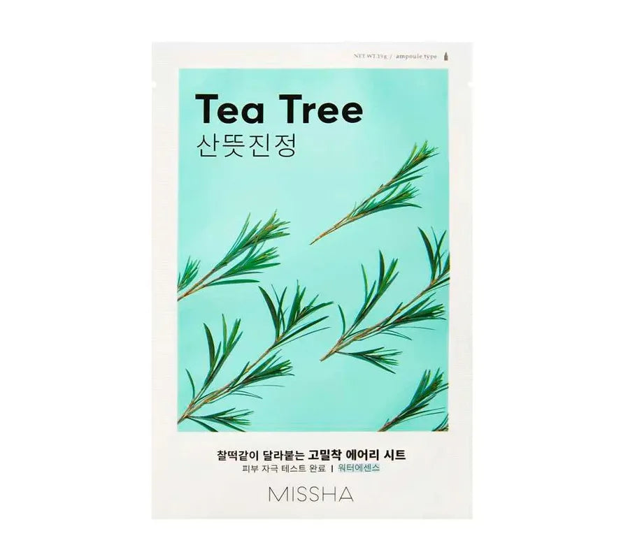 Missha – Airy Fit Sheet Mask Tea Tree produkt billede