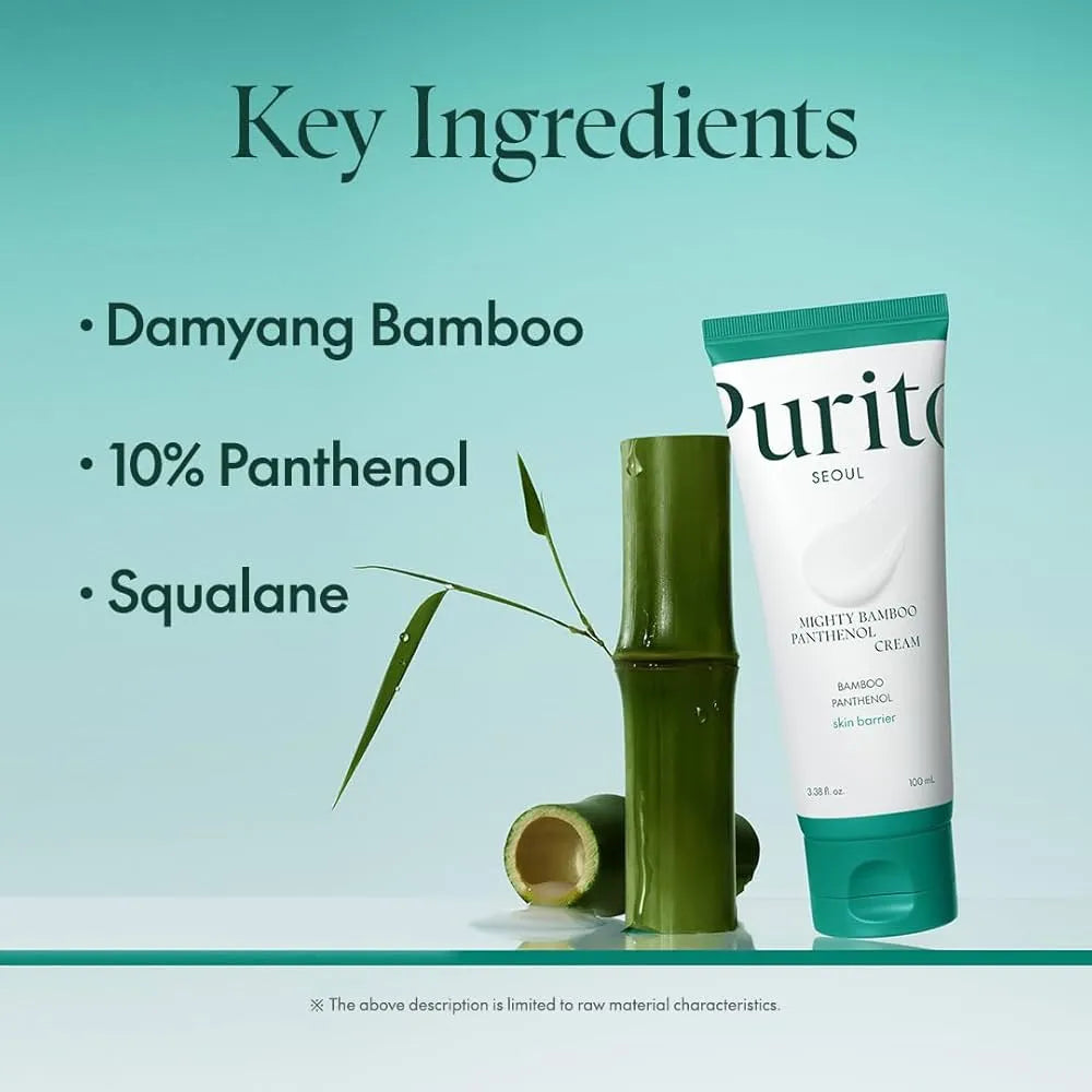 purito mighty bamboo panthenol cream product photo