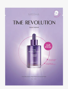 Missha, Time Revolution Night Repair Ampoule Beauty Mask produkt billede