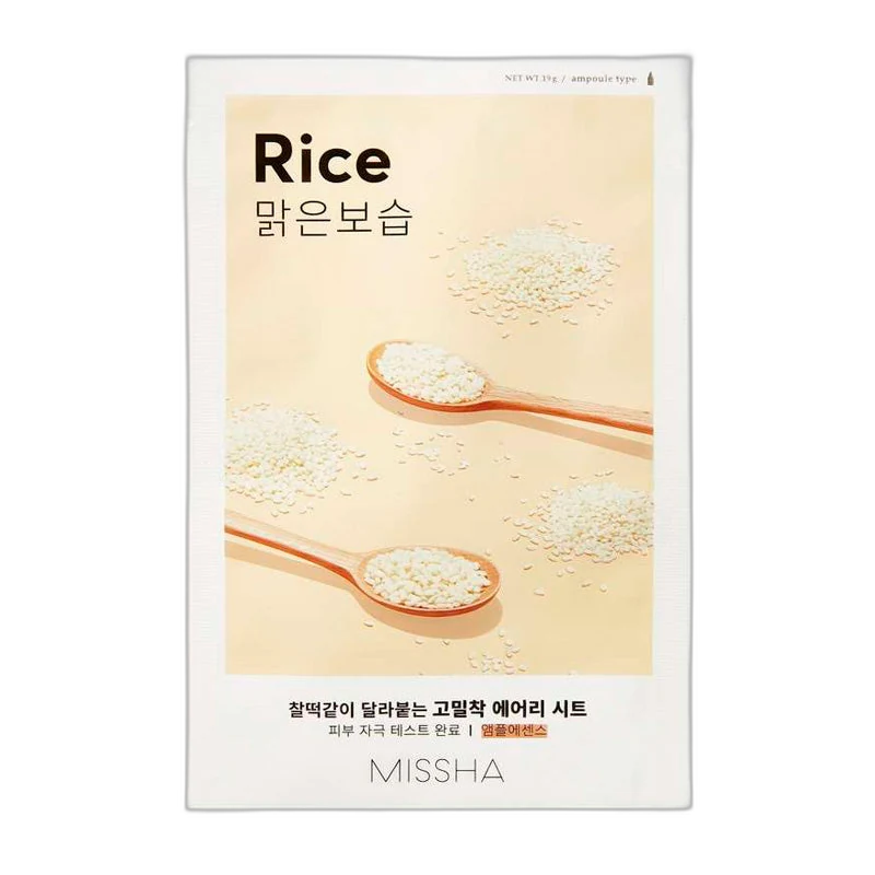 Airy Fit Sheet Mask # Rice