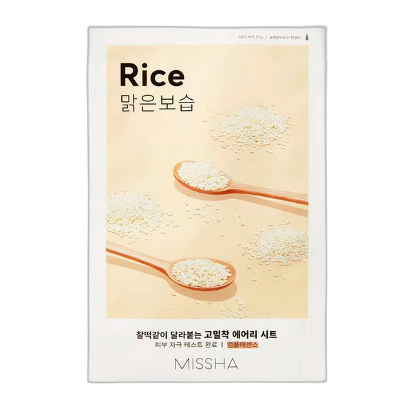 Airy Fit Sheet Mask # Rice