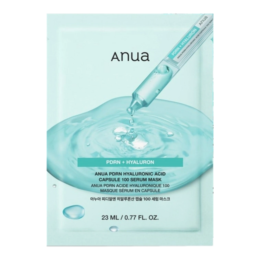 PDRN Hyaluronic Acid Capsule 100 Serum Mask – 1 stk. (23 ml)
