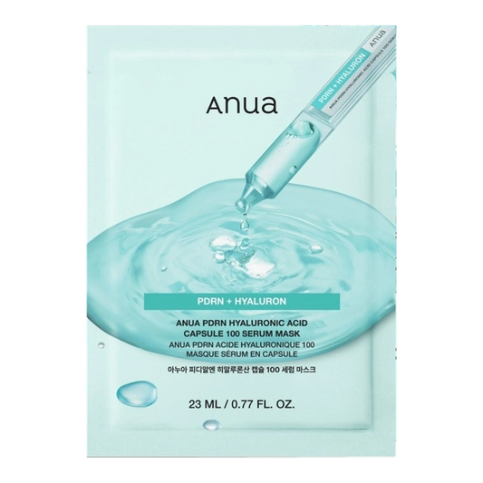 Anua PDRN Hyaluronic Acid Capsule 100 Serum Mask – 1 stk. arkmaske, 23 ml
