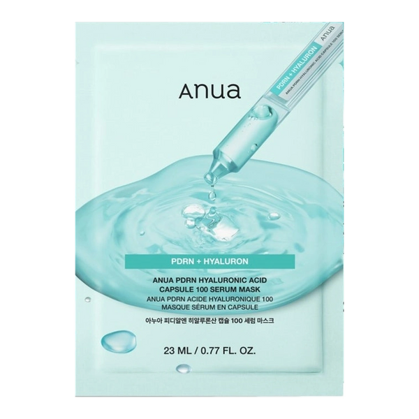 PDRN Hyaluronic Acid Capsule 100 Serum Mask – 1 stk. (23 ml)
