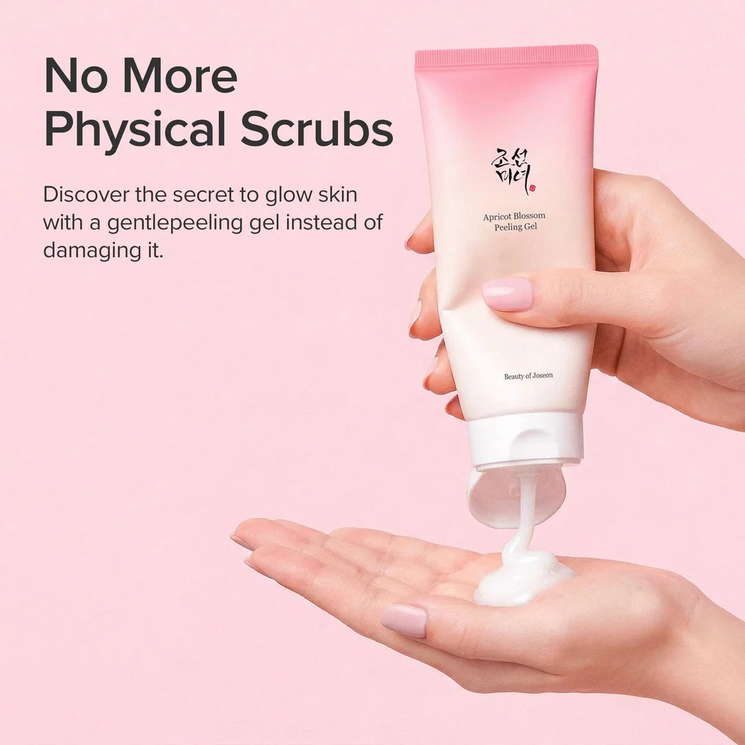 Apricot Blossom Peeling Gel - Skånsom eksfoliering