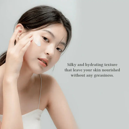 Model with Cream