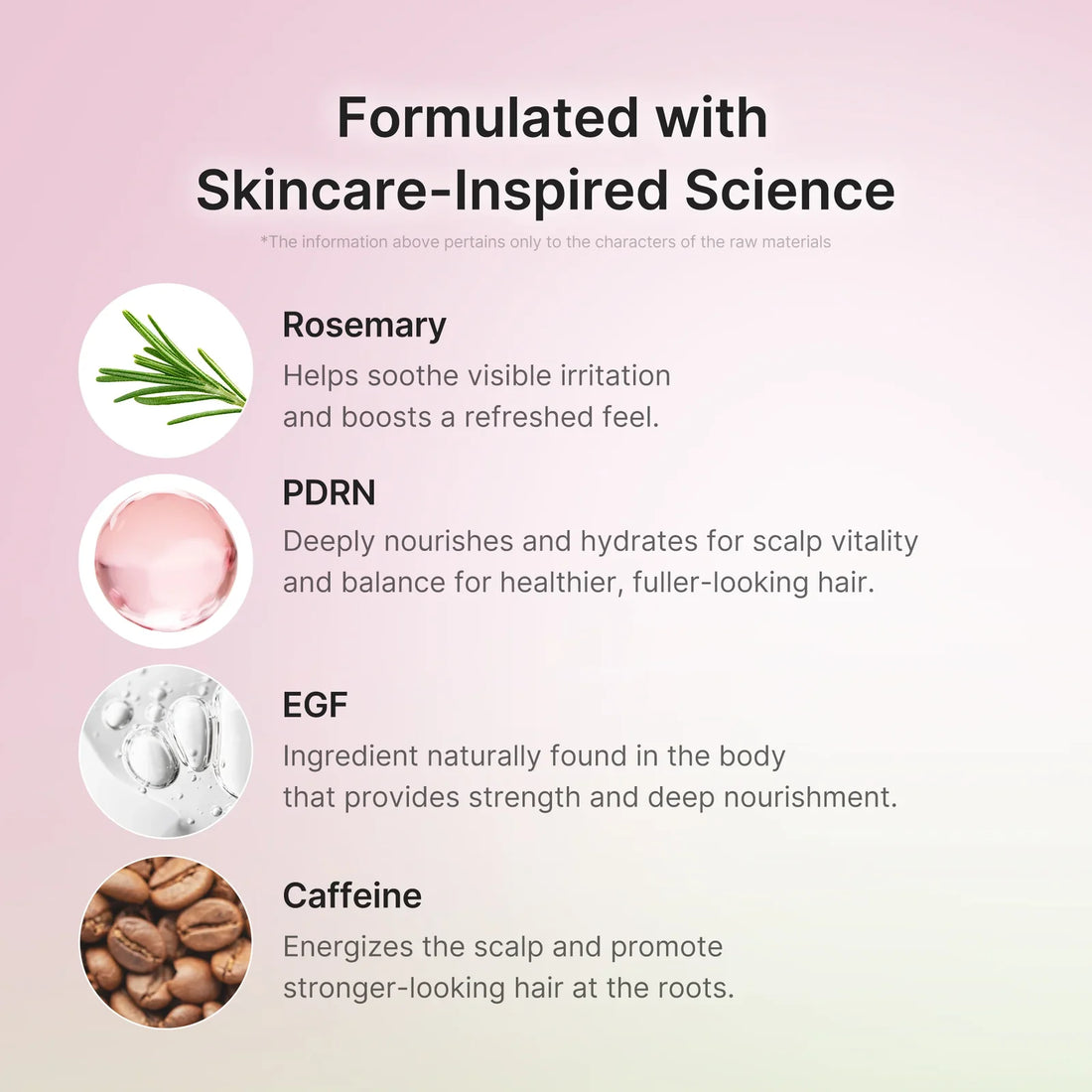 Medicube Rosemary PDRN Scalp Serum – nøgleingredienser: rosmarin, PDRN, EGF og koffein