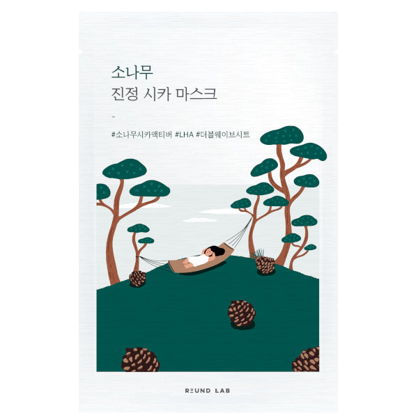 Round Lab Pine Calming Cica Mask Sheet produkt billede