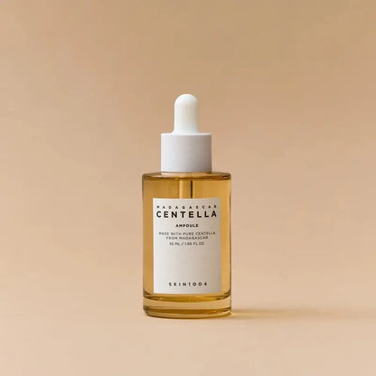 SKIN1004 Madagascar Centella Ampoule – Beroligende og fugtgivende ampul med centella asiatica, der hjælper med at reducere irritation og styrke hudbarrieren. 100 ml