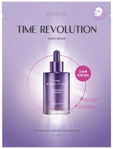 Missha Time Revolution Night Repair Ampoule Mask – emballage